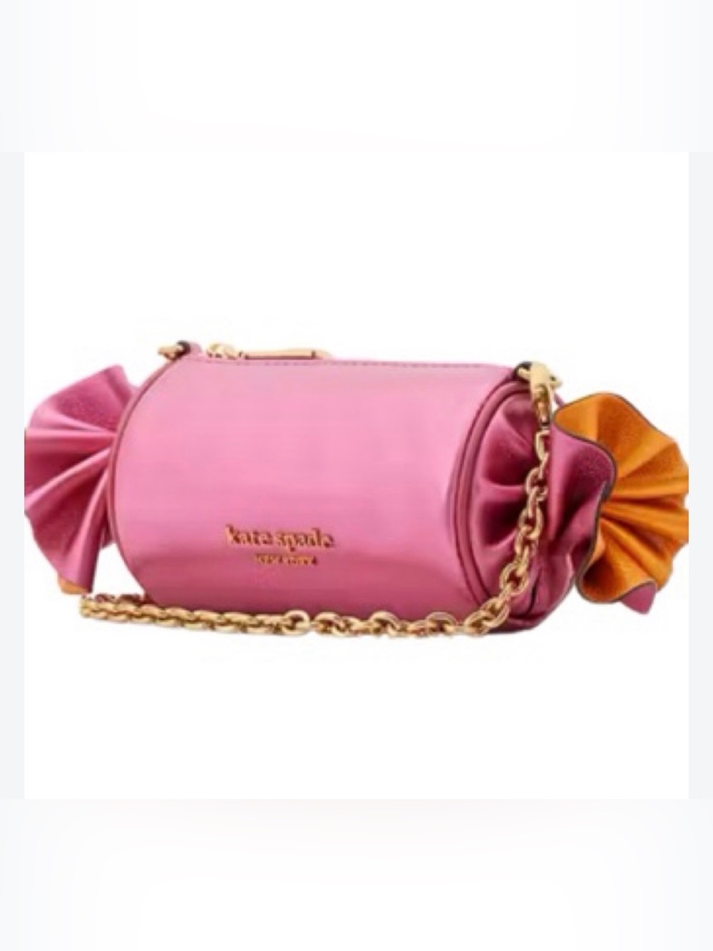 Kate Spade metallic candy wrapper crossbody